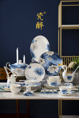 84件高白轻薄瓷【梦莲】