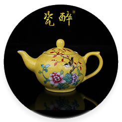 扒花茶器【茶壶】