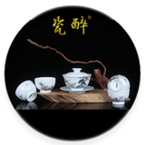 釉下五彩手绘【闲情逸致】
