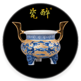 立体描金【香炉】